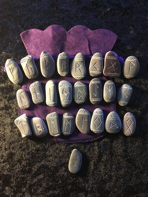Ivory rune set